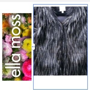 🧧Perfect Ella Moss Faux Ostrich Feather Vest👑💍